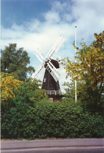 Restored Windmill at Meopham Green