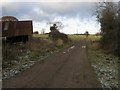 Bridleway nearing Roves Farm