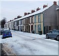 Long row of houses, Adeline Street, Newport