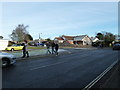 Approaching the junction of Nyetimber Lane and  Springfield