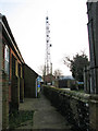 Telecommunications mast in Great Yarmouth Southtown