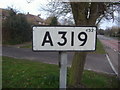 Pre-Worboys road number, Chobham