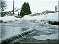 SN5922 : Icy Ford at Cilsan by Nigel Davies