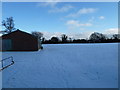 A snowy  East Lodge Playing Field (2)