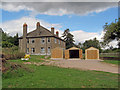 House with three garages by the B4216