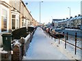 Hazardous pavement, Malpas Road, Newport