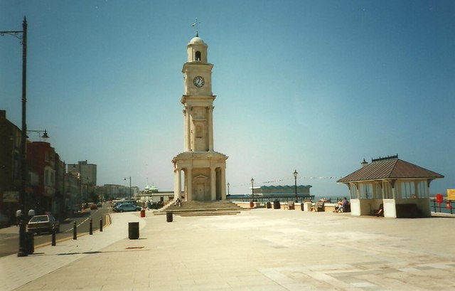 Clocktower on Herne Bay Promenade
