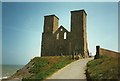 TR2269 : St. Mary's Church, Reculver (ruins) by Roger Smith