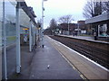 Reigate station platform