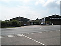 Looking from Church View Close onto the A1152