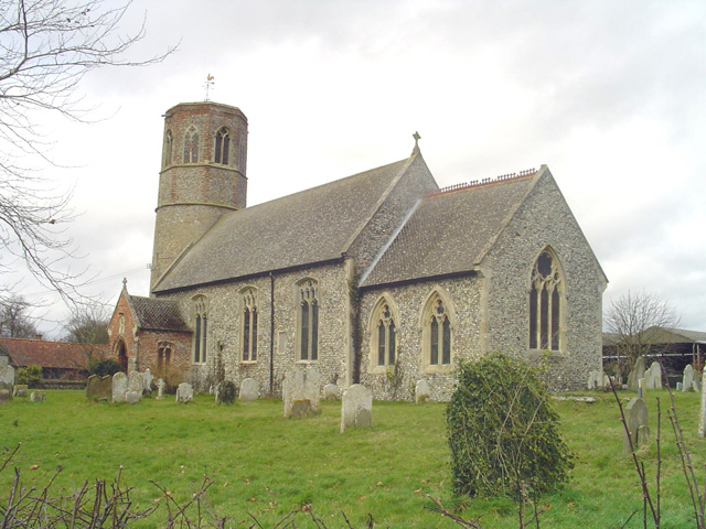 Thorpe Abbotts All Saints church © Adrian S Pye cc-by-sa/2.0 ...