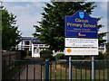 Entrance to Clinton Primary School, Kenilworth