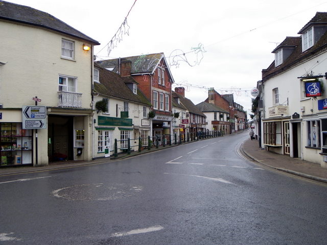 High Street, Fordingbridge © Maigheach-gheal :: Geograph Britain and ...