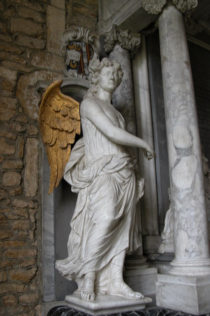 Angel on Coventry memorial