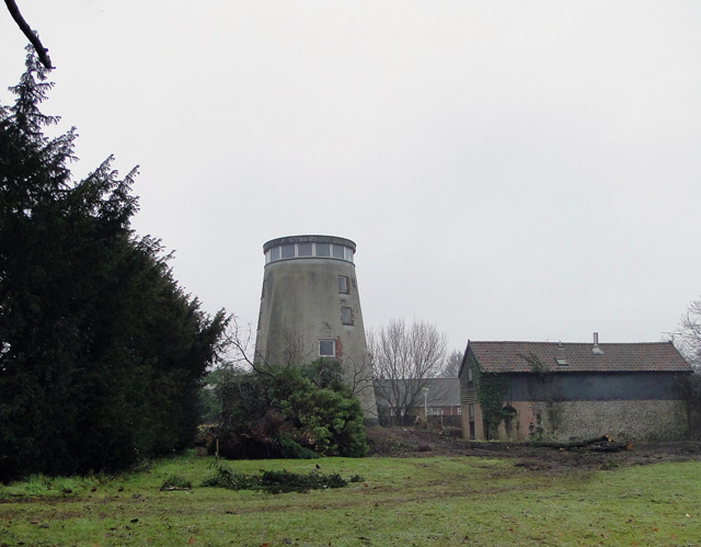 Converted windmill at Diss