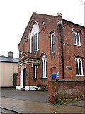 TM1179 : United Reformed church in Mere Street, Diss by Evelyn Simak