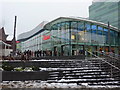 Northwest entrance to Westfield Shopping Centre