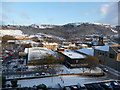 View towards Beacon Hill in the snow