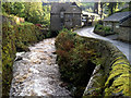 Colden Water, looking downstream from Eaves Road