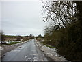 SE9137 : Heading east from North Newbald on Beverley Road by Ian S