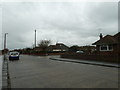 Looking back from Marlborough Road towards Walpole Avenue