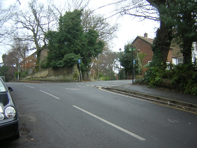 Junction of Fox Hill, Tudor Road and Lansdowne Place, Upper Norwood