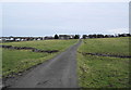 Track leading to the edge of Burnley