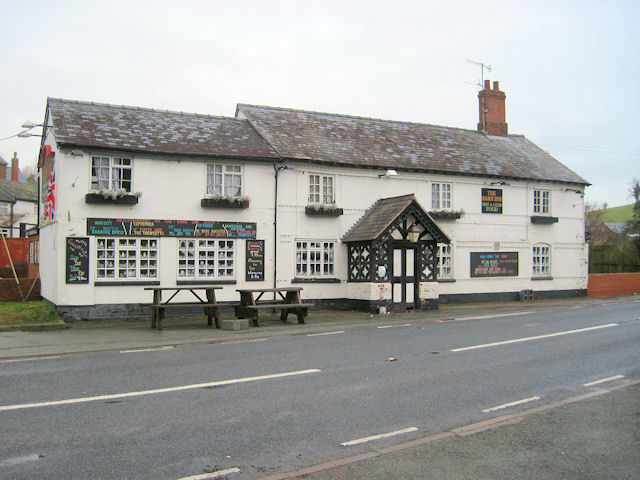 Sarn Inn from Village Hall © John Firth :: Geograph Britain and Ireland