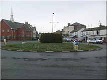 TA1767 : Roundabout, Quay Road, Bridlington by Stefan De Wit