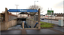 J3979 : Subway, Holywood (1) by Albert Bridge