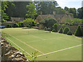 Tennis court at Manor Farm