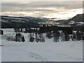 Bleak view from Pitlochry golf course