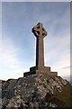 SH3862 : Celtic cross on Ynys Llanddwyn by Jeff Buck