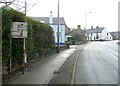 Old road direction sign, Netherton Lane, Netherton