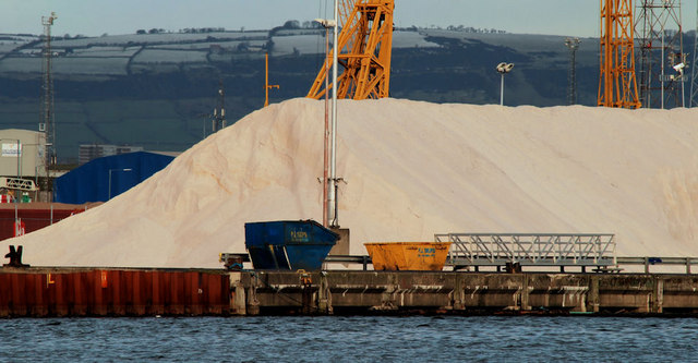 Salt, Belfast harbour
