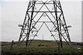 Overhead cables near Wardle