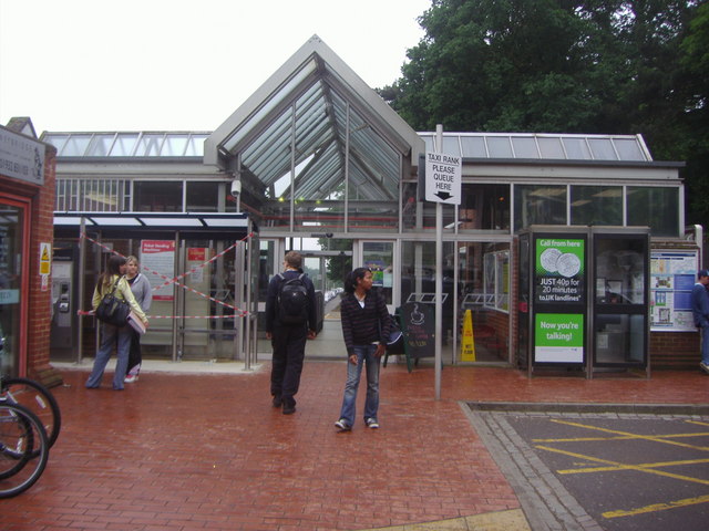 Weybridge Station Entrance © David Howard :: Geograph Britain And Ireland