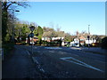 Approaching a roundabout in Glen Eyre Road