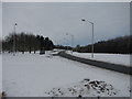 Slip road at A1/A192 junction