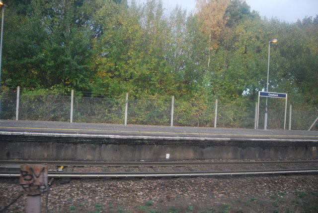 Platform, Crowhurst Station