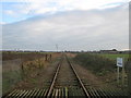 Dungeness Branch Line towards Dungeness