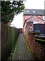 Passage from Severn Road to Lodge Road