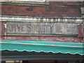 Old Co-op shop sign - Blackburn