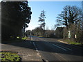 Road junction on the A260 Canterbury Road