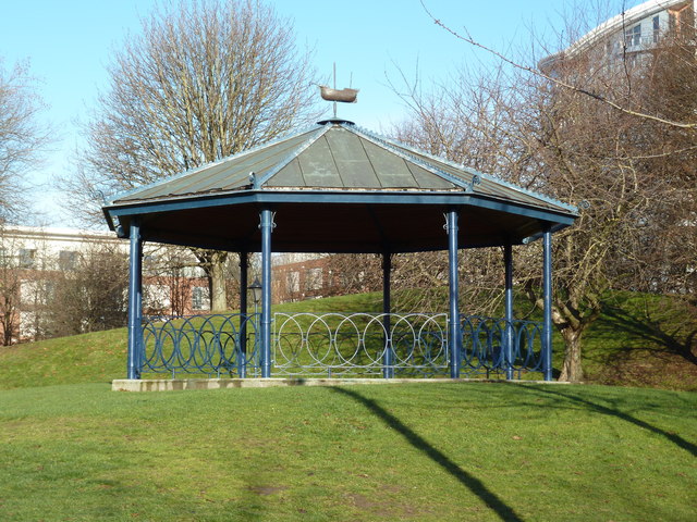 Bandstand in Castle Park, Bristol © Anthony O'Neil cc-by-sa/2.0 ...