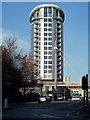 New tower in the Broadmead area - from Castle Park, Bristol