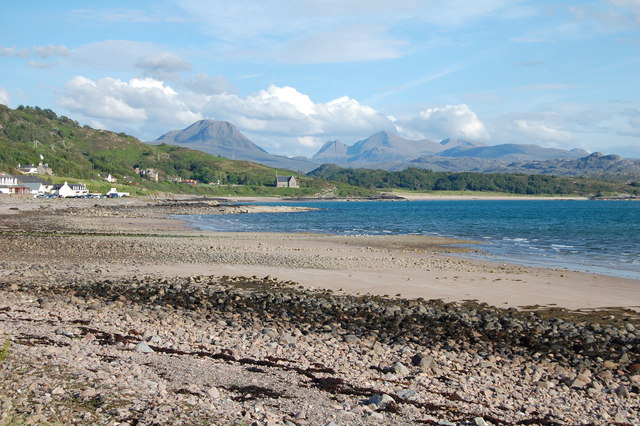 Gairloch : Strath Bay © Ken Bagnall cc-by-sa/2.0 :: Geograph Britain ...