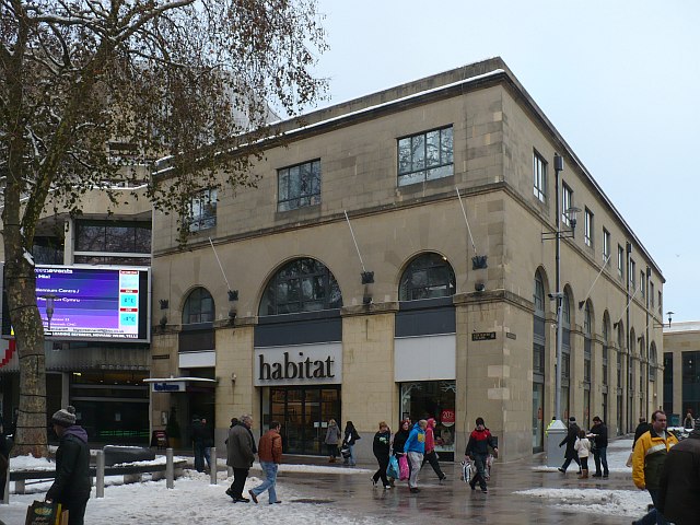 Habitat shop, The Hayes, Cardiff © Robin Drayton cc-by-sa/2.0 ...