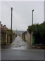 Back street between Stanley Street and Avenue Parade, Accrington