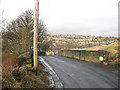 Bridge over former railway, Rawroyds, Greetland